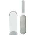 Perie pentru Scame cu Baza de Curatare, 33 cm, Alb/Gri