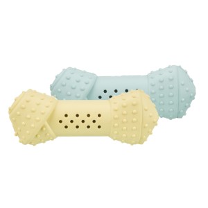 Jucarie Racoritoare Pentru Caini, Junior, Os, 10 cm, Diverse Culori