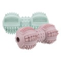 Jucarie Pentru Caini, Junior, Gantera, Cauciuc, 9 cm, Diverse Culori