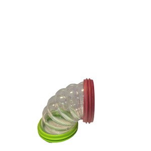 Tub Plastic Curbat pentru Cusca Hamster