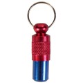 Adresier, Metal, Culoare Albastru/Rosu
