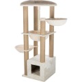 Ansamblu Cat Tree XXL Elia, 58 x 58 x 172 cm, Crem