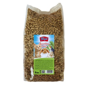 Asternut Pentru Pisici/Pasari/Rozatoare, 100% Peleti Din Lemn De Pin, 5 l/2.5 kg