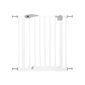 Bariera pentru Caini, Metal, 75-85 x 76 cm, Alb
