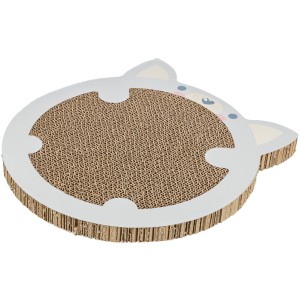 Carton de Zgariat, Junior, Forma Urs, 31 x 2.5 x 32.5 cm, Gri