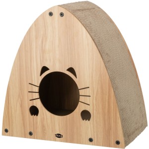 Carton de Zgariat tip Casuta, 48 x 48 x 28 cm, Maro Deschis