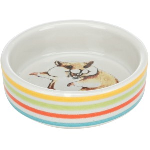 Castron Ceramic Comic-Hamster, 80 ml/8 cm, Multicolor/Crem