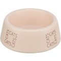 Castron Ceramic Pentru Pisici, 0.15 l/ 12 cm, Roz