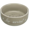 Castron Ceramic Pentru Pisici, 0.3 l/11 cm, Diverse Culori