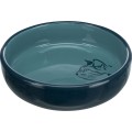 Castron Ceramic Pentru Pisici, 0.3 l/15 cm, Diverse Culori