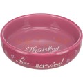 Castron Ceramic Pentru Pisici, 0.3 l/15 cm, Diverse Culori