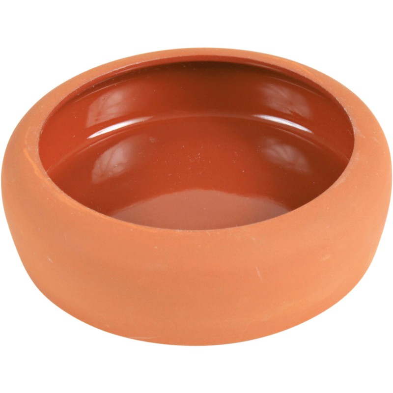Castron Ceramic Pentru Porcusori de Guineea, 250 ml/13 cm, Teracota