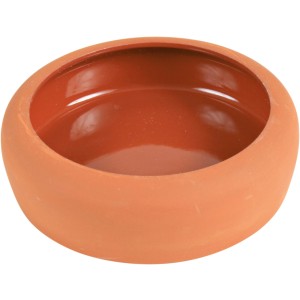 Castron Ceramic Pentru Porcusori de Guineea, 250 ml/13 cm, Teracota
