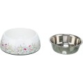 Castron Detasabil din Plastic/Inox, Dimensiune 14 cm/0.2 l