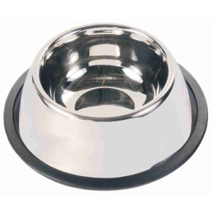 Castron Inox Pentru Caini Cu Urechi Lungi, 0.9 l