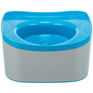 Castron pentru Calatorie, Strong, Plastic, 21 x 11 x 21 cm, Gri/Petrol