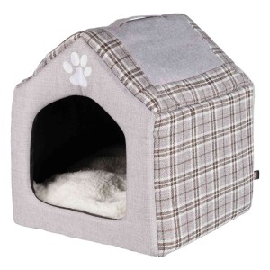 Casuta Iglu Silas 40 x 45 x 40 cm Gri/Crem