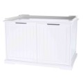 Casuta pentru Litiera sau Culcus, MDF, 75 x 51 x 53 cm, Alb