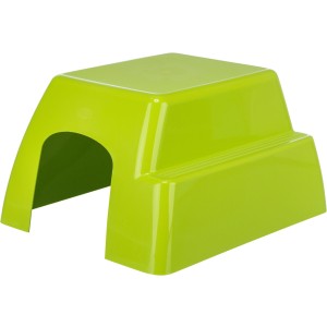 Casuta pentru Porcusori de Guineea/Iepuri Pitici, Plastic, 29 x 19 x 33 cm, Diverse Culori