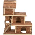 Casuta pentru Rozatoare, Ta mmo, Lemn, 25 x 30 x 12 cm