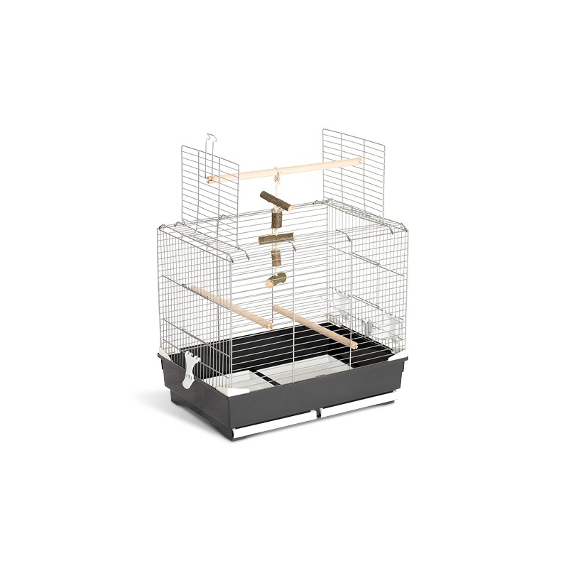 Colivie Zincata Ivonne, 66 x 45 x 60 cm, Gri, 15270030