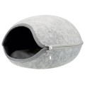 Cos Luna Soft, Cu Fermoar, 58 x 39 x 51 cm, Gri, 36317