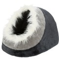 Cos Minou Soft, Plus, 35 x 26 x 41 cm, Diverse Culori, Culoare Gri Inchis/Gri Deschis