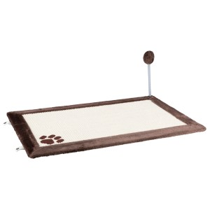 Covoras De Zgariat, Cu Sisal, 70 x 45 cm, Natural/Maro