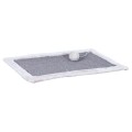 Covoras de Zgariat, Sisal, 55 x 35 cm, Culoare Gri