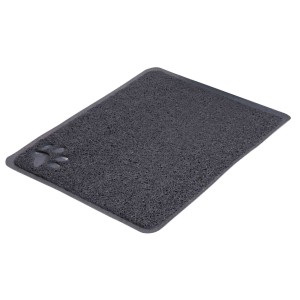 Covoras In Fata Litierei, Forma Dreptunghi, PVC, 37 x 45 cm, Antracit