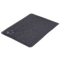 Covoras In Fata Litierei, Forma Dreptunghi, PVC, 37 x 45 cm, Antracit