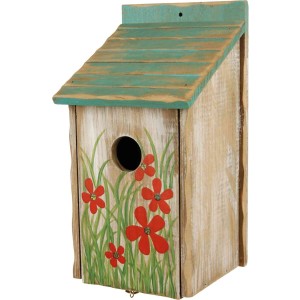 Cuib pentru Pasari Salbatice, Lemn de Pin, 15 x 28 x 14 cm/3.3 cm