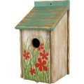 Cuib pentru Pasari Salbatice, Lemn de Pin, 15 x 28 x 14 cm/3.3 cm