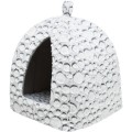 Culcus Iglu, Mila, 32 - 42 - 32 cm, Alb-Gri