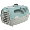 Cusca de Transport Capri 2, XS-S, 37 x 34 x 55 cm/Pana la 8 kg, Culoare Gri Deschis/Salvie