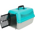 Cusca de Transport, Capri XXS: 26 x 25 x 39 cm, Pana la 4 kg, Gri/Turcoaz
