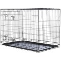 Cusca Kennel Pentru Caini, Metal, Negru, Marime L: 109 x 79 x 71 cm