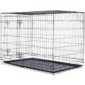 Cusca Kennel Pentru Caini, Metal, Negru, Marime XL: 116 x 86 x 77 cm