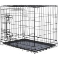 Cusca Kennel Pentru Caini, Metal, Negru
