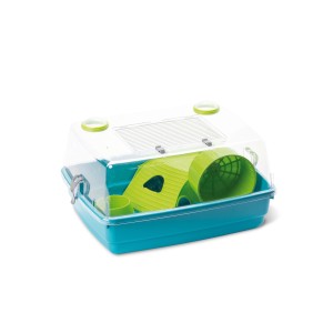 Cusca pentru Hamsteri, Junior Deluxe, cu Capac, Plastic, 42 x 34 x 22 cm