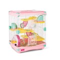 Cusca pentru Rozatoare, Gremi Adventure Land Double, L: 28 x 21 x 43 cm, Roz