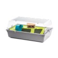Cusca pentru Rozatoare, Tamburino Fun, cu Capac, Plastic, 75 x 47 x 33 cm