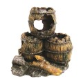 Decor Pentru Acvariu, Butoaie Antice, 13 cm