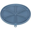 Farfurie Pentru Hranire Lenta, Lick`n'Snack, Cu Ventuze, Silicon,18 cm, Albastru