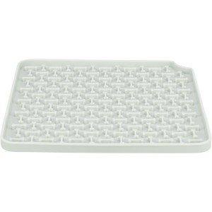 Farfurie pentru Hranire Lenta, Lickâ€™n'Snack, Silicon, 20 x 20 cm, Gri