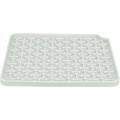 Farfurie pentru Hranire Lenta, Lickâ€™n'Snack, Silicon, 20 x 20 cm, Gri