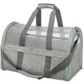 Geanta de Transport, Dillon, 33 x 32 x 54 cm, Pana la 10 kg, Gri/Verde Menta