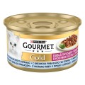 Gourmet Gold cu Peste Oceanic si Spanac, 85 g