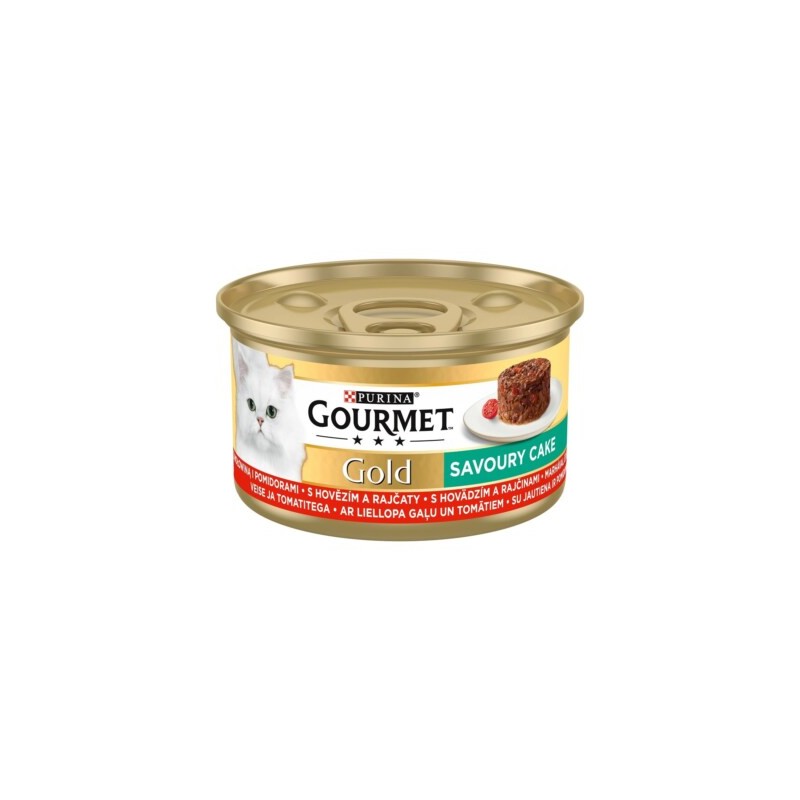 Gourmet Gold cu Vita in Sos de Rosii, 85 g