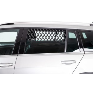 Grilaj Geam Auto, Plastic, 30-110 cm, Negru